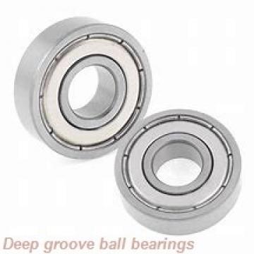 17 mm x 47 mm x 14 mm  PFI B17-102D deep groove ball bearings