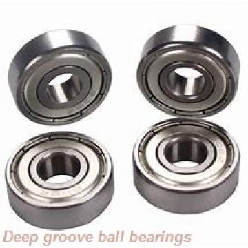 2,5 mm x 6 mm x 1,8 mm  ISO 682X deep groove ball bearings